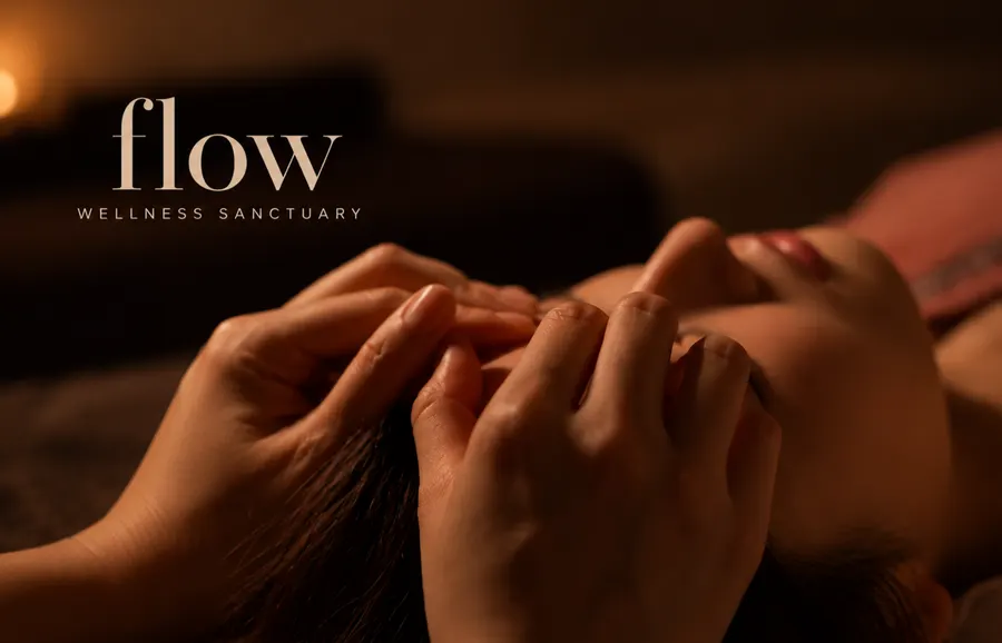 Aromatherapy relaxing massage at FLOW